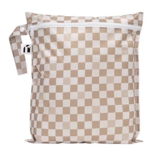 Roamio by Bumkins Sand Check Waterproof Wet Bag for Swim, Travel | Bumkins