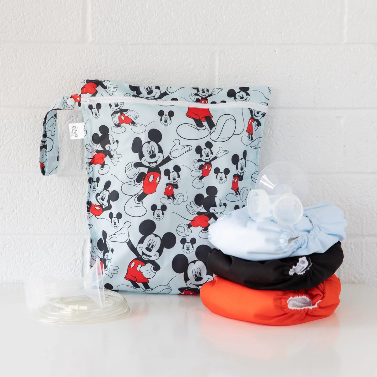 Disney Reusable Wet Bag, Travel Bag, Waterproof Fabric Baby | Bumkins