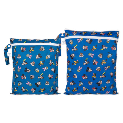 Wet Bag + Wet/Dry Bag for Diapering, Disney Mickey & Friends | Bumkins