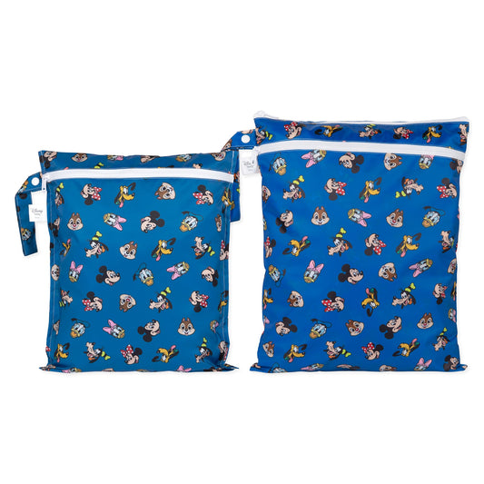 Wet Bag + Wet/Dry Bag for Diapering, Disney Mickey & Friends | Bumkins
