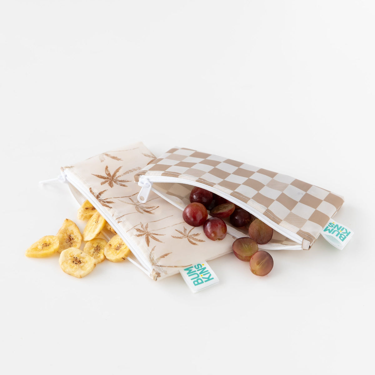 Reusable Snack Bag, Small 2 Pack: Palm Check | Bumkins