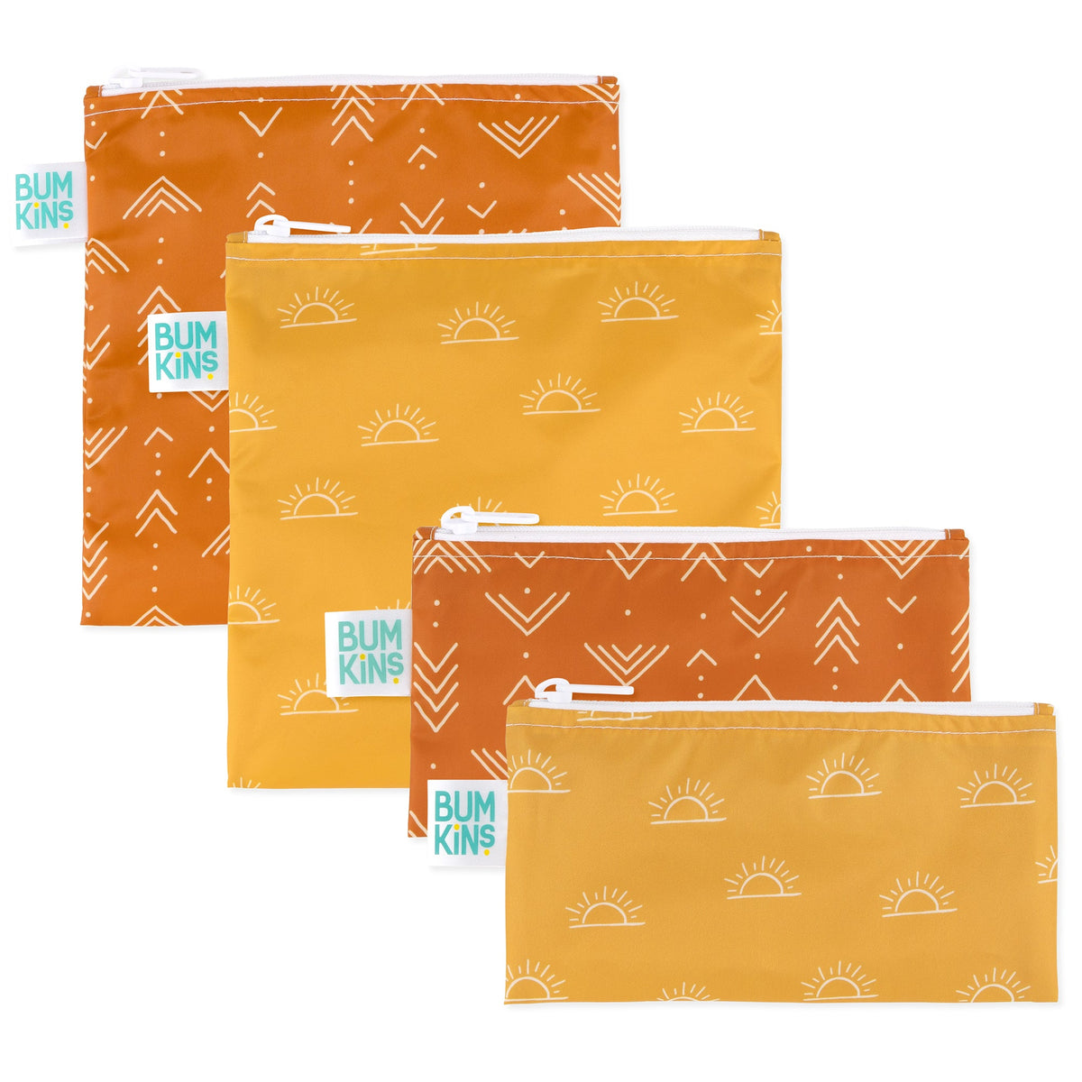 Reusable Snack Bag 4 Pack: Desert Boho | Bumkins