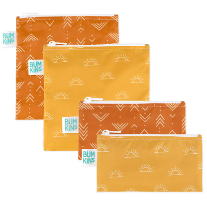 Reusable Snack Bag 4 Pack: Desert Boho | Bumkins