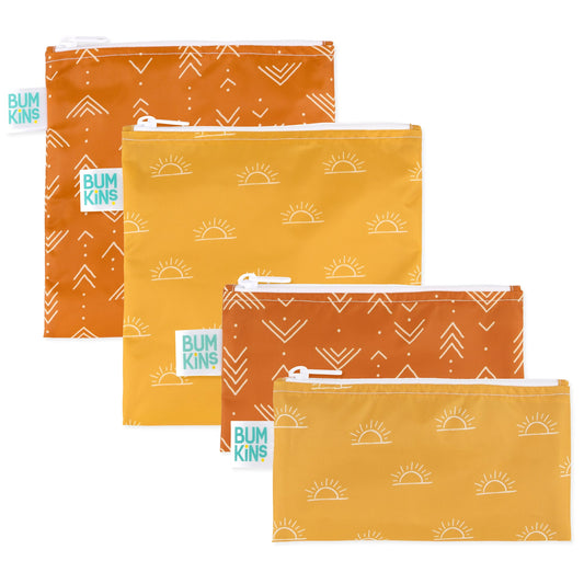 Reusable Snack Bag 4 Pack: Desert Boho | Bumkins