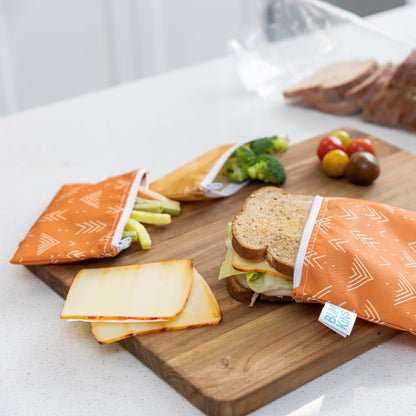 Reusable Snack Bag 4 Pack: Desert Boho | Bumkins