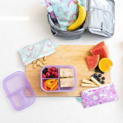 Lunchbox Legends 6-Piece Set: Unicorns Purple Jelly | Bumkins