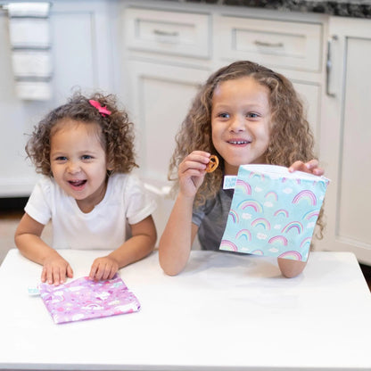 Reusable Sandwich Bags 2-pk, Waterproof Fabric, BPA Free, Eco-Friendly – Unicorns Baby | Bumkins