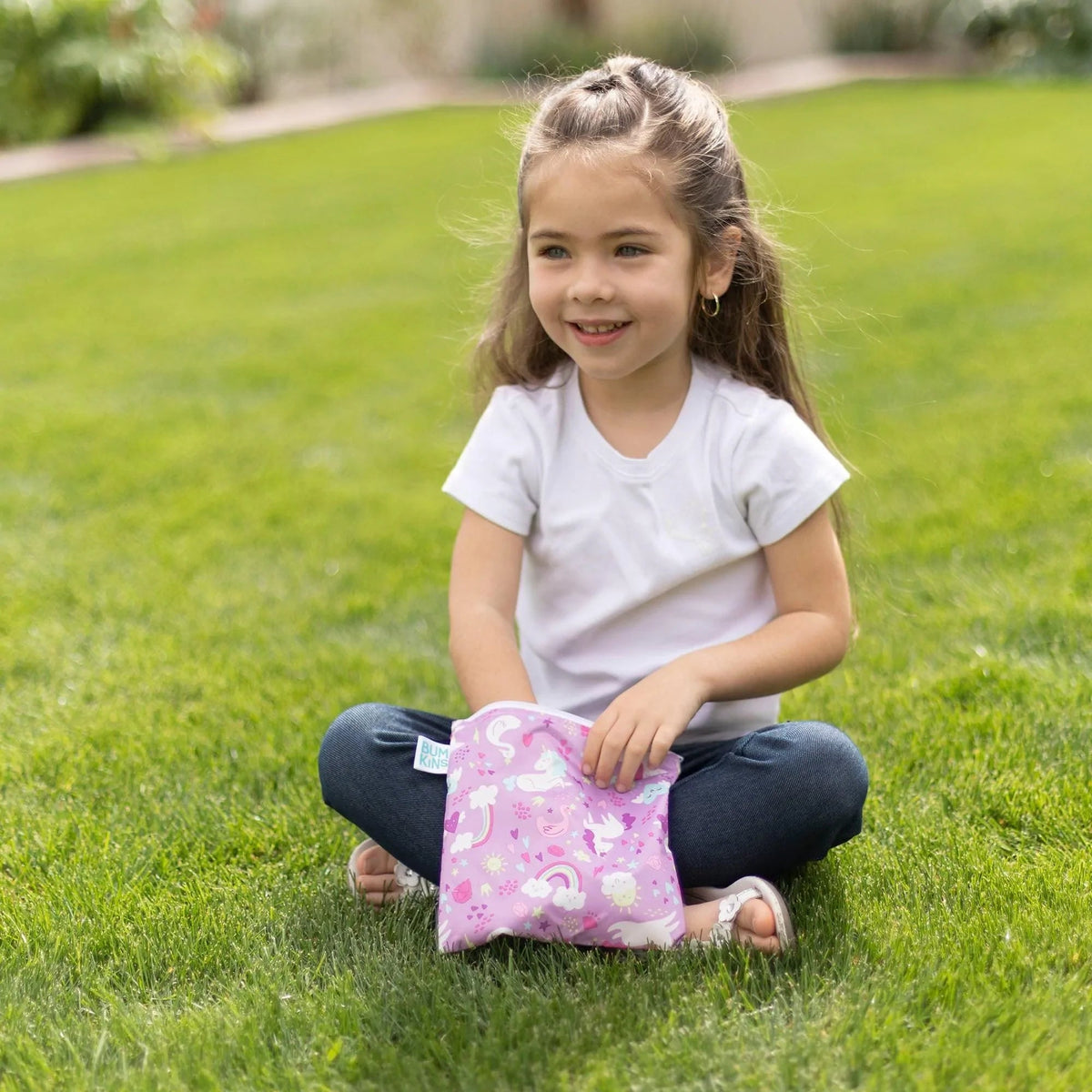 Reusable Sandwich Bags 2-pk, Waterproof Fabric, BPA Free, Eco-Friendly – Unicorns Baby | Bumkins