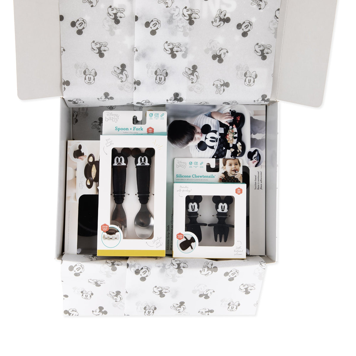 Growing with Bumkins Disney Mickey Mouse Mealtime Set | Bumkins